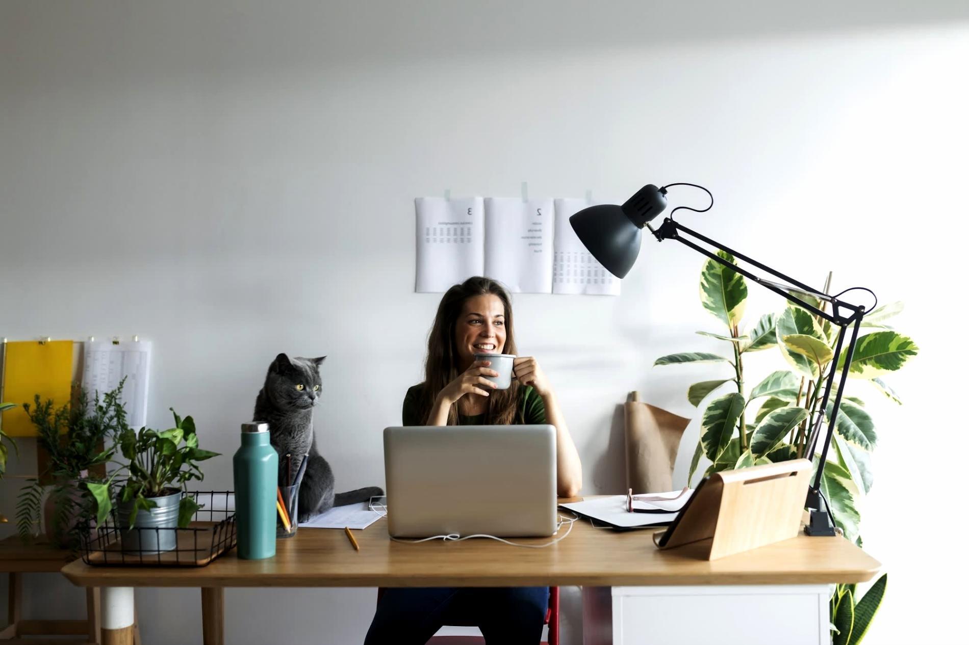 Espace de travail moderne avec équipements de sécurité avancés